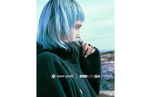 同时融入了保暖属潮牌资讯性高的摇粒绒材料制作（Snow Peak x Wind and Sea 全新联乘系列即将上架）