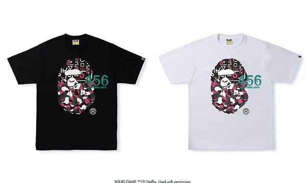BAPE x 《鱿鱼游戏》全潮牌品牌新联乘系列释出，极富童趣（BAPE x 《鱿鱼游戏》全新联乘系列释出，极富童趣）