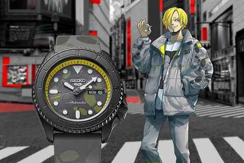  chaopai.com潮潮牌信息牌汇获悉（Seiko 5 Sports x《海贼王》全新联乘腕表系列公布）