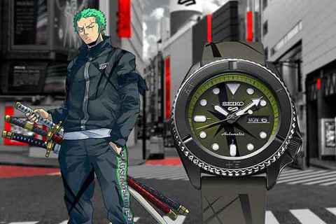 chaopai.com潮潮牌信息牌汇获悉（Seiko 5 Sports x《海贼王》全新联乘腕表系列公布）