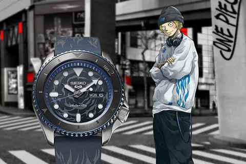  chaopai.com潮潮牌信息牌汇获悉（Seiko 5 Sports x《海贼王》全新联乘腕表系列公布）