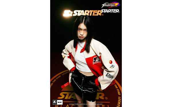 刺绣、毛呢等细节潮牌与 logo 的组合点缀在侧（Starter 黑标 x 《拳皇》2021 秋冬联乘系列释出）