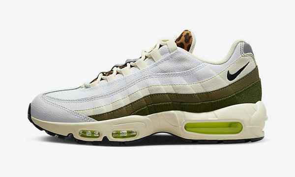各位粉丝们可要潮牌信息多加留意了！ （Air Max 95 全新“Leopard Tongue”配色鞋款释出，豹纹鞋舌）
