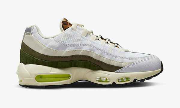 各位粉丝们可要潮牌信息多加留意了！ （Air Max 95 全新“Leopard Tongue”配色鞋款释出，豹纹鞋舌）