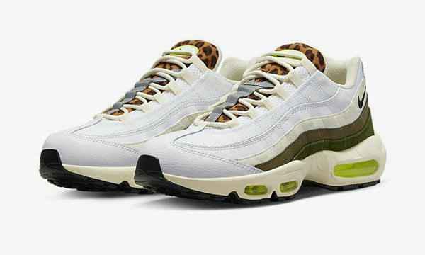 各位粉丝们可要潮牌信息多加留意了！ （Air Max 95 全新“Leopard Tongue”配色鞋款释出，豹纹鞋舌）