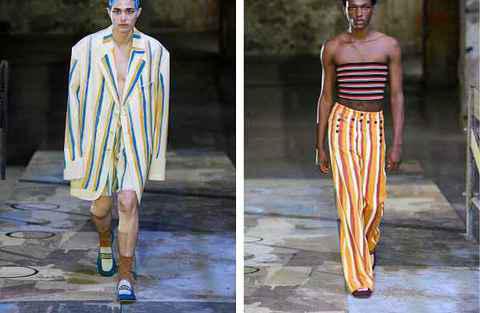  MARNI 2022 春夏系列 目潮牌前尚未有其他发售信息释出（MARNI 2022 春夏系列抢先预览，条纹元素领衔）