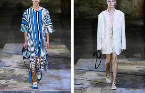  MARNI 2022 春夏系列 目潮牌前尚未有其他发售信息释出（MARNI 2022 春夏系列抢先预览，条纹元素领衔）