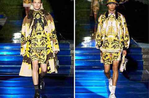 呈现 1+1＞潮牌资讯2 的效果（芬迪 x Versace 2022 早秋系列“FENDACE”亮相秀场）