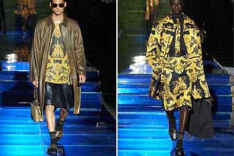 呈现 1+1＞潮牌资讯2 的效果（芬迪 x Versace 2022 早秋系列“FENDACE”亮相秀场）