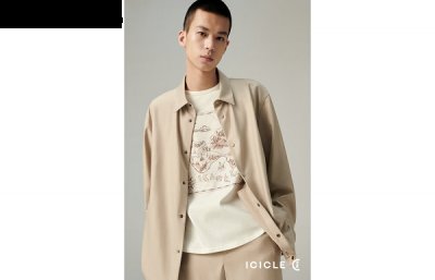 Icicle 之禾 2021 秋冬男装chaopai.com潮牌汇店系列出炉，海上钢琴师印花（Icicle 之禾 2021 秋冬男装系列出炉，海上钢琴师印花）