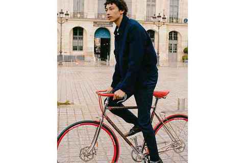  看过了 Virgil 打造潮牌信息的 2021FW 男装型录后（LV x Maison TAMBOITE 联名单车系列上市，超奢华设计）