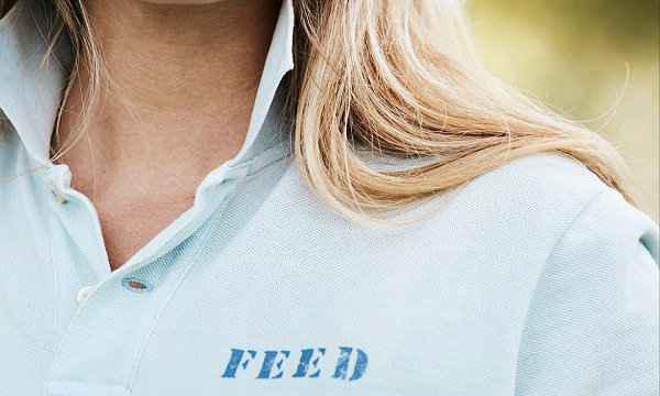 并利用了回收面潮牌料重新塑造牛仔布（Polo Ralph Lauren x FEED 全新联名系列上市）
