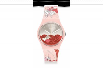  Swatch 斯沃琪 2021 七夕别注表款系列chaopai.com潮牌汇 目前已通过 Swatch 精品店铺以及线上渠道开售（Swatch 斯沃琪 2021 七夕别注表款系列上市，鹊桥相会灵感）