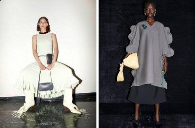 这一季两位设计师继潮牌资讯续将目光着眼于人的个性（Jil Sander 2022 早春系列释出，服装的图形线条）