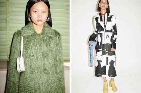 这一季两位设计师继潮牌资讯续将目光着眼于人的个性（Jil Sander 2022 早春系列释出，服装的图形线条）