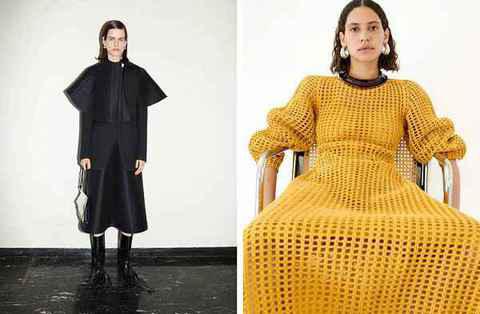 这一季两位设计师继潮牌资讯续将目光着眼于人的个性（Jil Sander 2022 早春系列释出，服装的图形线条）