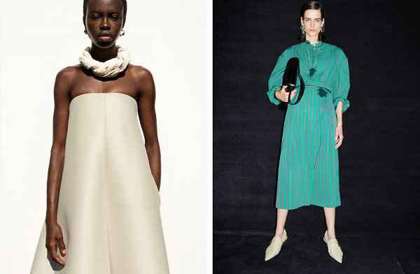 这一季两位设计师继潮牌资讯续将目光着眼于人的个性（Jil Sander 2022 早春系列释出，服装的图形线条）