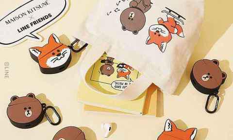  Maison Kitsuné x Line Frie潮牌信息nds 全新联名系列 现已全面发售（Maison Kitsuné x Line Friends 全新联名系列上架）