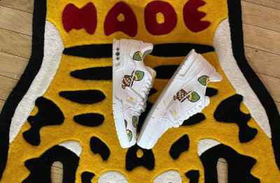 绿色 Monogram log潮牌品牌o 也融入的恰到好处（NIGO x LV 路易威登全新联名 Trainer 鞋款曝光）