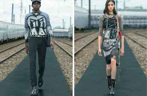并邀请到艺术家chaopai.com潮牌汇 Chito 一同参与（Givenchy 纪梵希 2022 春夏系列 Lookbook 赏析）