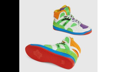  Gucci 古驰全新篮球鞋款潮牌系列 并未透露具体的发售信息（Gucci 古驰全新篮球鞋款系列发布，高帮造型）