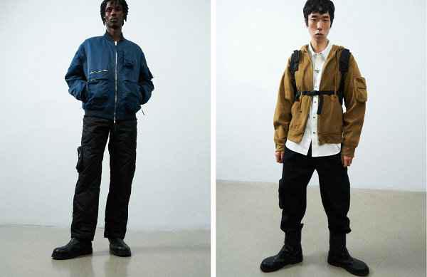 立式口袋、大幅度chaopai.com潮牌汇的拉链轨迹尤为抢镜（Helmut Lang 2022 Resort 度假系列 Lookbook 赏析）