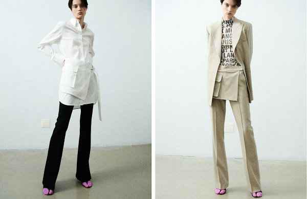 立式口袋、大幅度chaopai.com潮牌汇的拉链轨迹尤为抢镜（Helmut Lang 2022 Resort 度假系列 Lookbook 赏析）