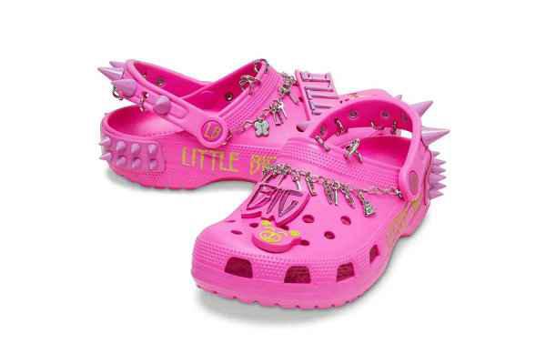  此番chaopai.com潮牌信息潮牌汇了解到（Crocs x Little Big 全新联名拖鞋系列公布，朋克摇滚范）
