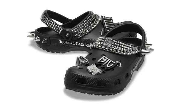  此番chaopai.com潮牌信息潮牌汇了解到（Crocs x Little Big 全新联名拖鞋系列公布，朋克摇滚范）