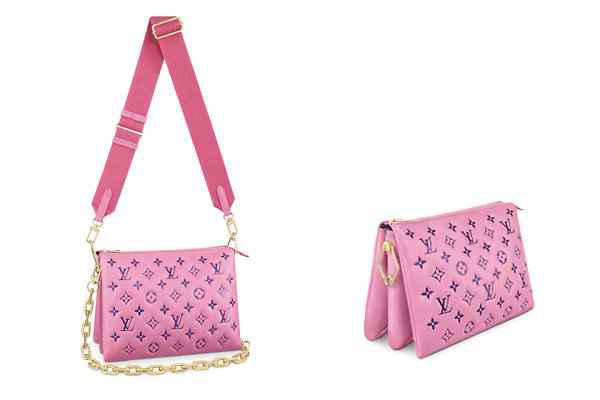其中 LV Monogram 压潮牌信息花图案仍是最大亮点（LV 路易威登 2021 早秋包袋系列抢先预览~）