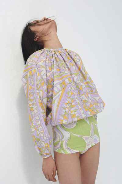  油画感的chaopai.com潮牌汇色彩搭配（Emilio Pucci 2022 全新度假系列 Lookbook 赏析）