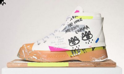 JW Anderson 全新艺术潮牌资讯家合作鞋履系列曝光（JW Anderson 全新艺术家合作鞋履系列曝光）