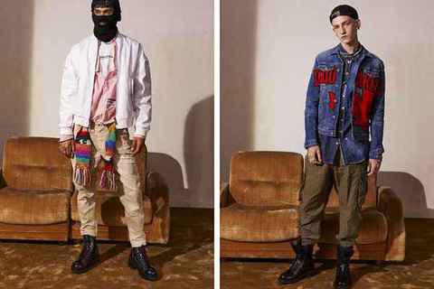 加拿大高端牛仔品牌 Dsquared2潮牌品牌 也迫不及待的将自家 2022SS 系列完整揭晓（D二次方 2022 春夏男装系列新晋公布，多彩丹宁）