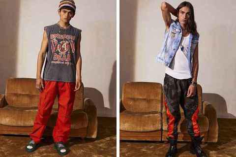 加拿大高端牛仔品牌 Dsquared2潮牌品牌 也迫不及待的将自家 2022SS 系列完整揭晓（D二次方 2022 春夏男装系列新晋公布，多彩丹宁）