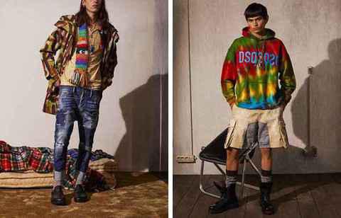 加拿大高端牛仔品牌 Dsquared2潮牌品牌 也迫不及待的将自家 2022SS 系列完整揭晓（D二次方 2022 春夏男装系列新晋公布，多彩丹宁）