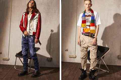 加拿大高端牛仔品牌 Dsquared2潮牌品牌 也迫不及待的将自家 2022SS 系列完整揭晓（D二次方 2022 春夏男装系列新晋公布，多彩丹宁）