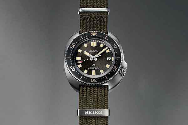 针织表带的强度更潮牌资讯是普通款式的 4 倍（Seiko 精工全新 Prospex 系列潜水表款发布，织物表带）