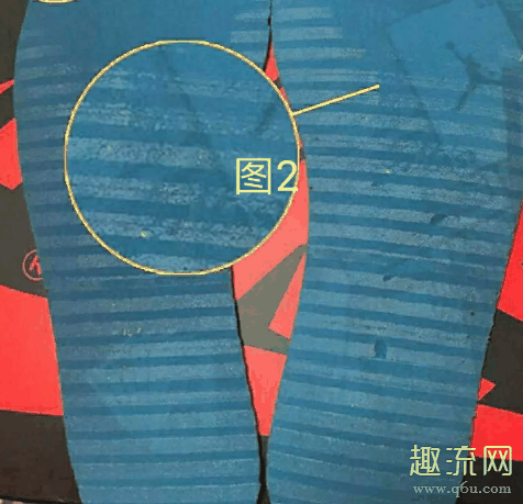 aj1鞋垫刷胶图片 aj1鞋垫刷胶真假对比