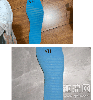 aj1鞋垫刷胶图片 aj1鞋垫刷胶真假对比