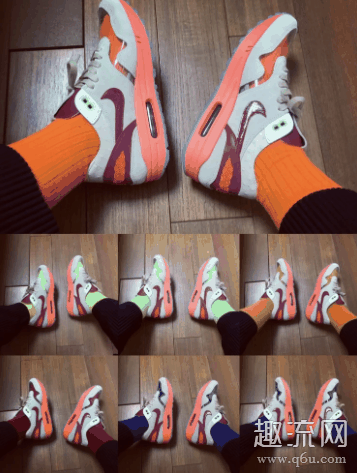 Air Max 1死亡之吻穿什么袜子好看 Air Max 1死亡之吻怎么搭配