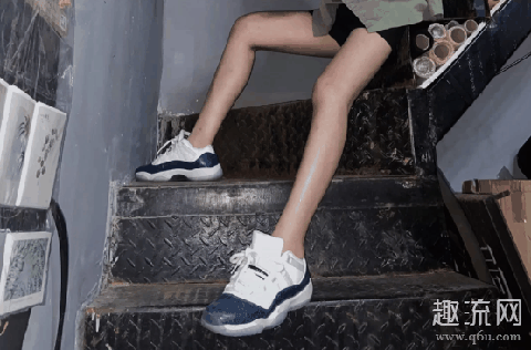 aj11低帮搭配裤子效果图 aj11低帮穿上能增高多少cm