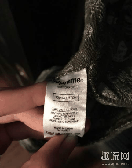 Supreme怎么写着中国制造 Supreme中国制造是真的吗