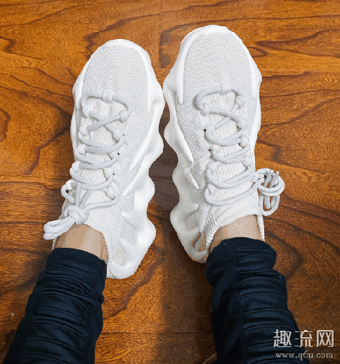 yeezy450开箱测评 yeezy450上脚穿搭图