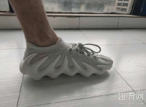 yeezy450开箱测评 yeezy450上脚穿搭图