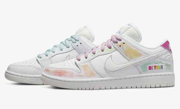 即将在 6 月潮牌 22 日开售（耐克 SB Dunk Low 全新“Be True”配色鞋款即将来袭）