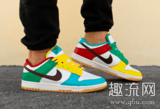 dunk low Free 99白鸳鸯上脚赏析 dunk low Free 99偏码吗