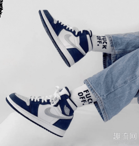 也可以自己在chaopai.com潮牌汇某宝上面买的（aj1鞋带多少cm aj1鞋带高帮的系法图解）
