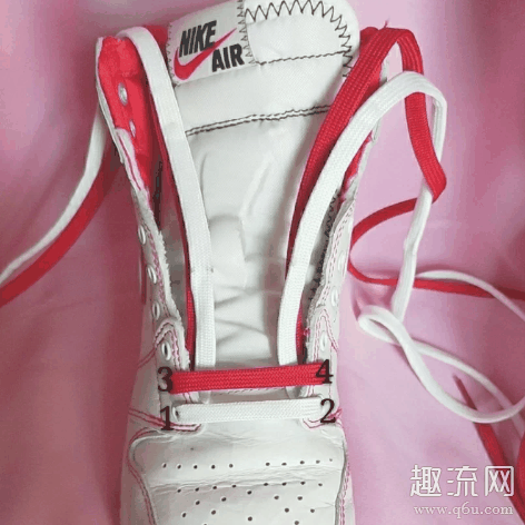aj1鞋带多少cm aj1鞋带高帮的系法图解