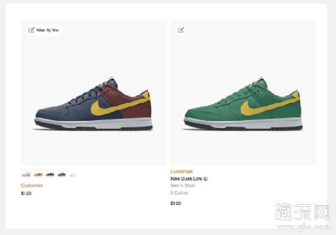 dunk可以官网定制吗 Dunk Low即将开启 NIKE BY YOU