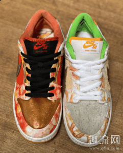 食神比起其他鞋子潮牌商城的优势在于中国风设计（dunk食神价格趋势会涨价吗 dunk 扎染鸳鸯上脚穿搭图）